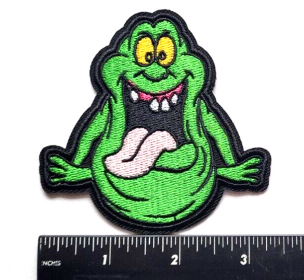 🔥Slimer Ghost Ghostbusters Classic Movie Character Embroidered Iron On Patch