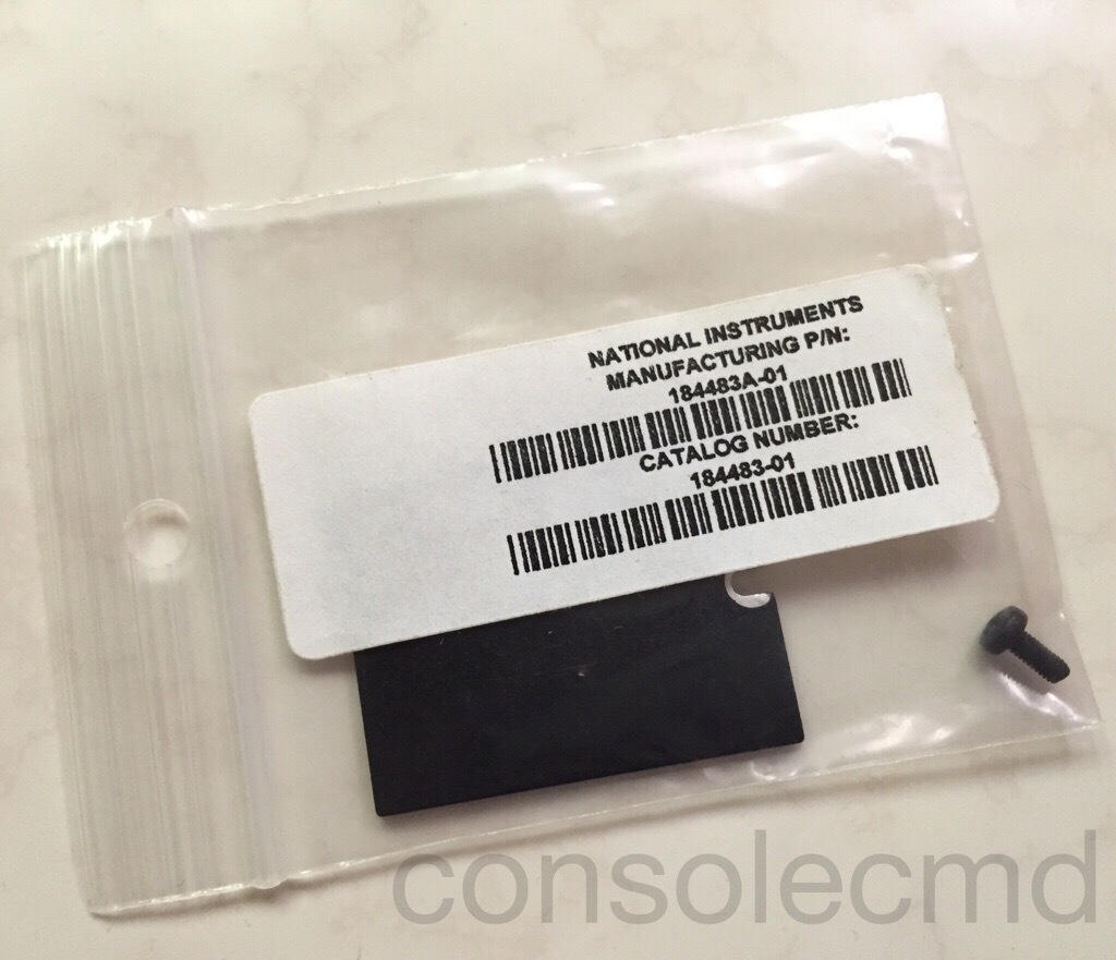 NI National Instruments CA-1000 SC-2345 SC-2350 Blank Panelette Filler Panel
