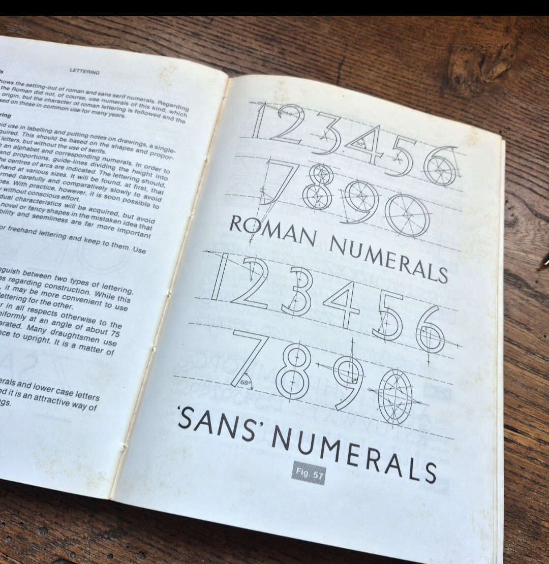 DRAUGHTSMANSHIP BOOK SECOND EDITION ,METRIC UNITS 232 PAGES 1973