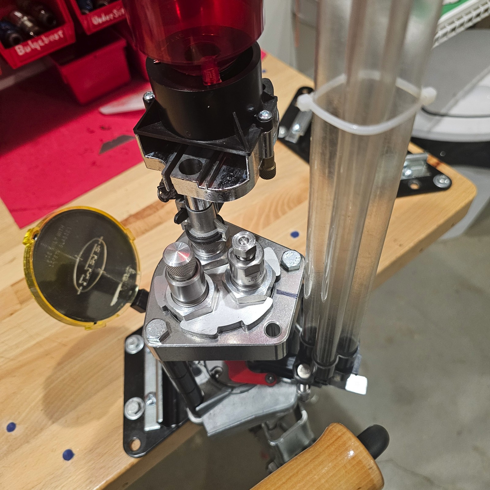 LEE PRECISION PRO 1000 380, 223, 300acc Progressive Reloading Press (NEW STYLE)