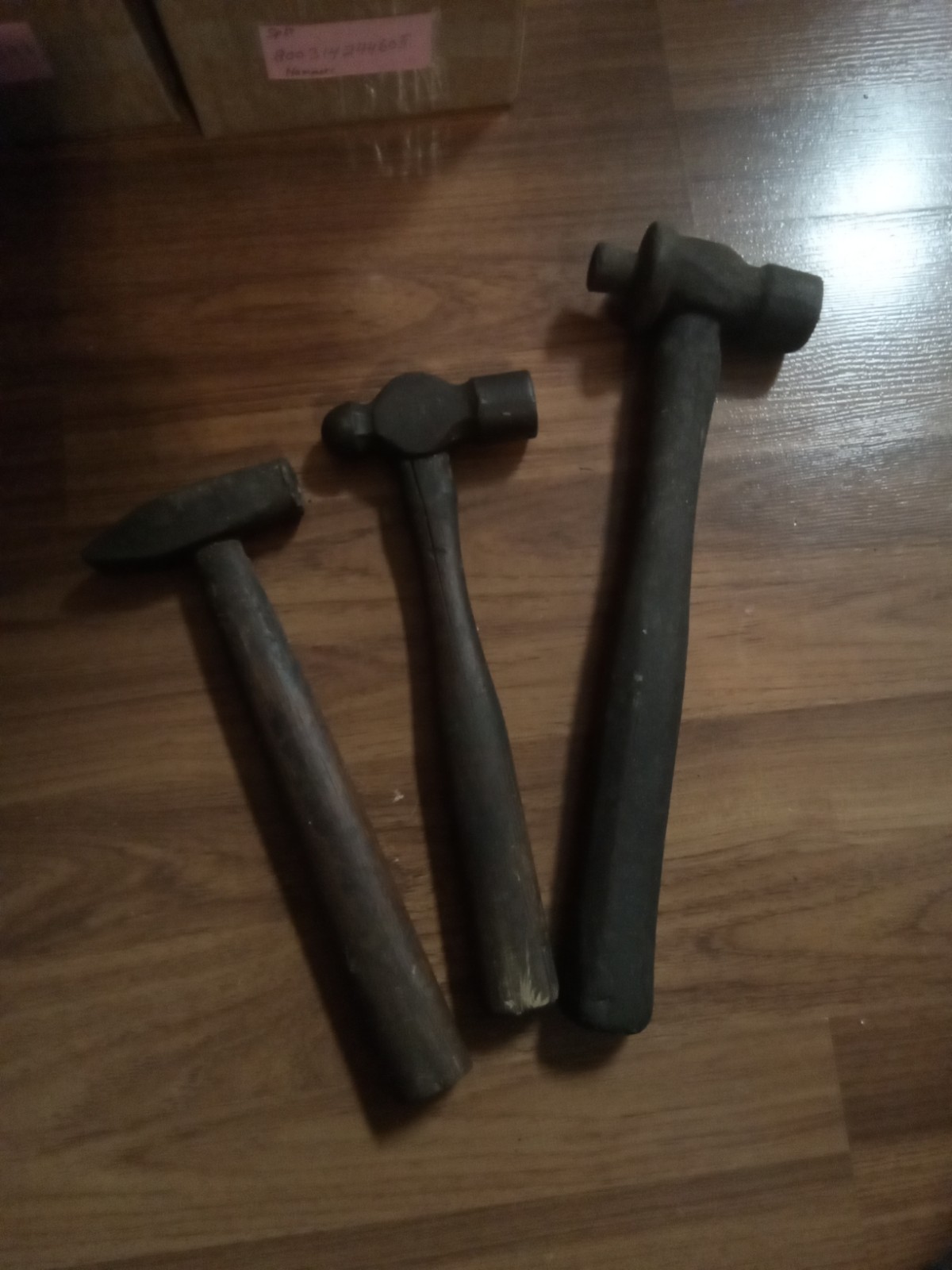 3  Vintage Hammers,