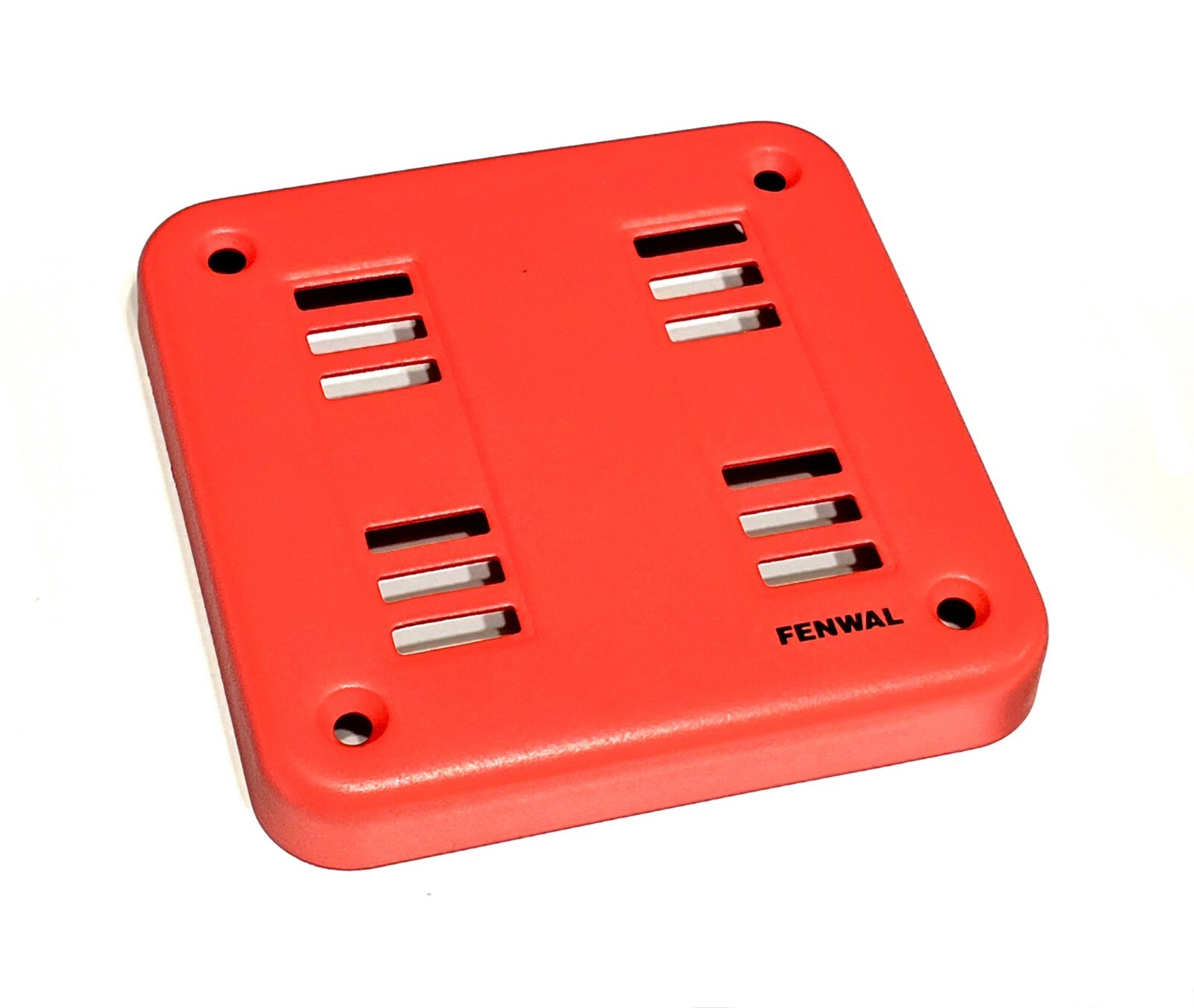 FENWAL 5004W-0-14, Horn Grill, Surface Mount, Red, 4.5" X 4.5"