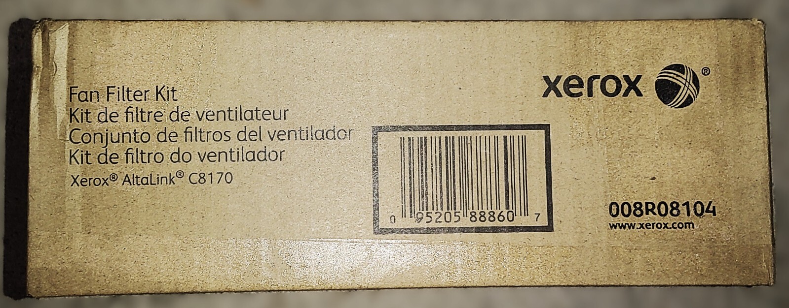 Genuine Xerox 008R08104 Fan Filter AltaLink C8130/8135/8145/8155/8170