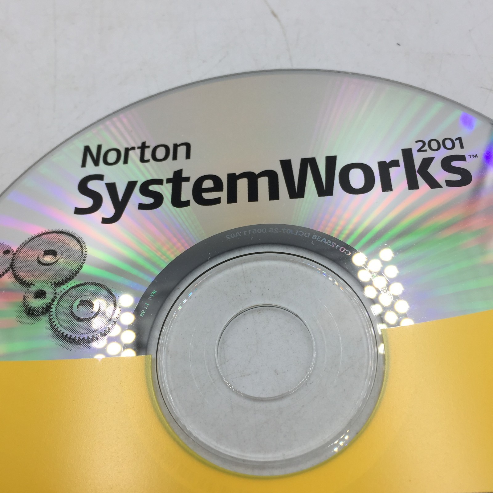 Norton SystemWorks 2001 Software Disc Symantec