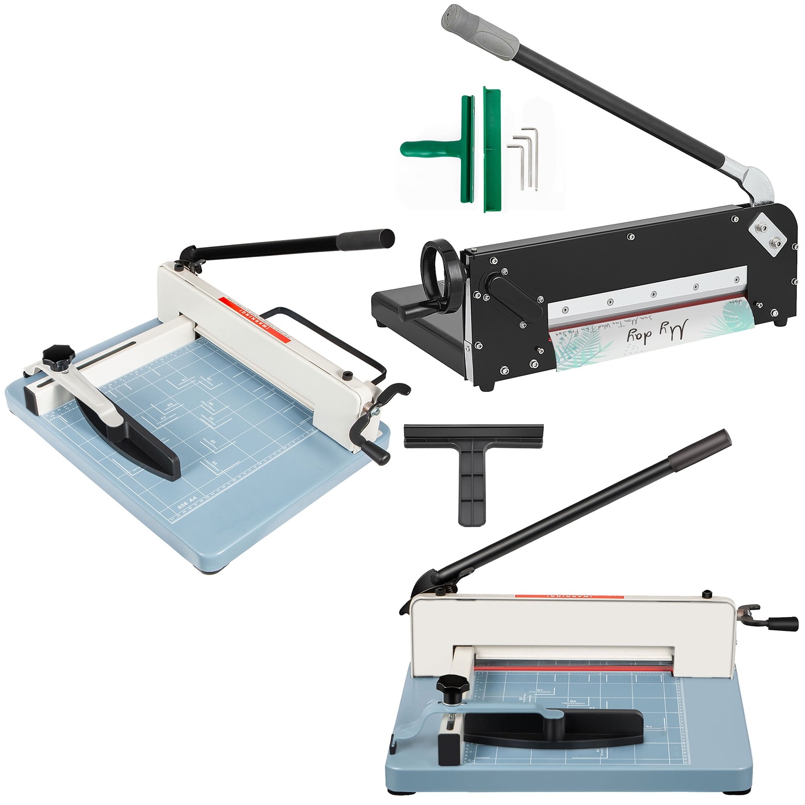 Uimoso Industrial Paper Cutter Heavy Duty Paper Cutter 12"/17" for A4/A3 Paper