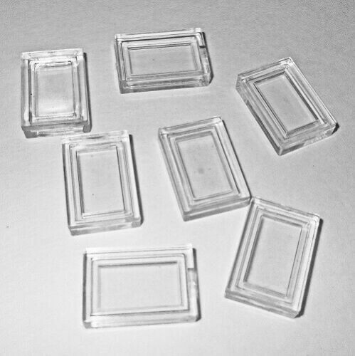 36 x 1 Gram Fine Silver Bullion Bar bullion Holders Cases capsules airtight