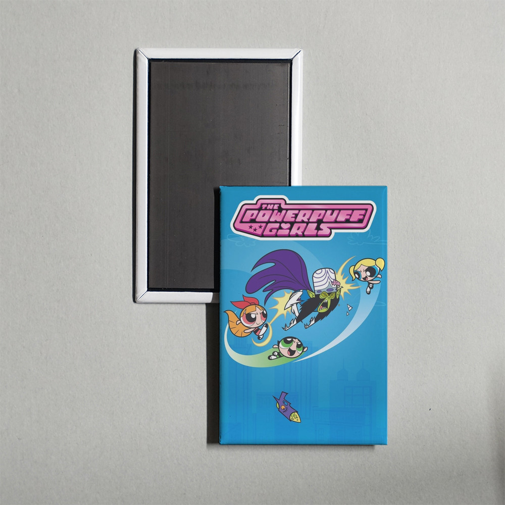 The Powerpuff Girls Mini TV Show Poster Fridge Locker Magnet