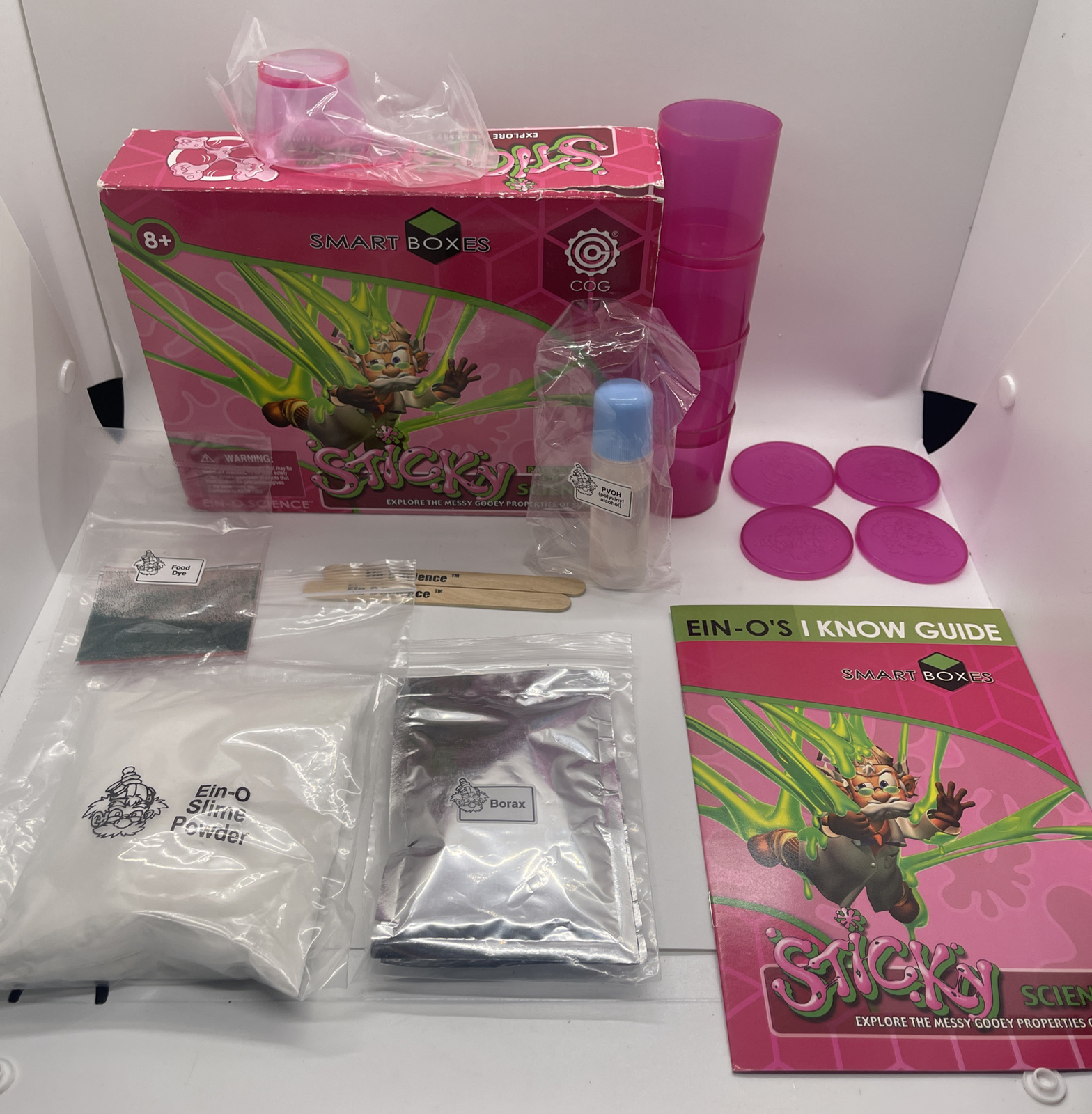Sticky Science Kit by Professor Ein-O Smart Boxes Unused In Damaged Box