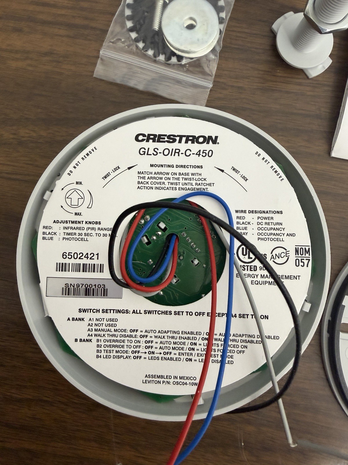 CRESTRON GLS-OIR-C-450