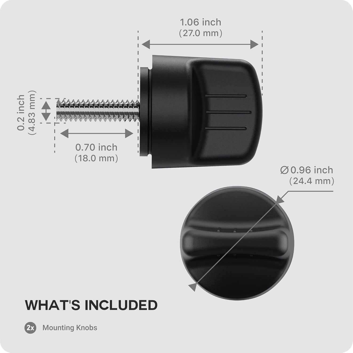 Fish Finder Mounting Knobs for Humminbird Helix 5 7