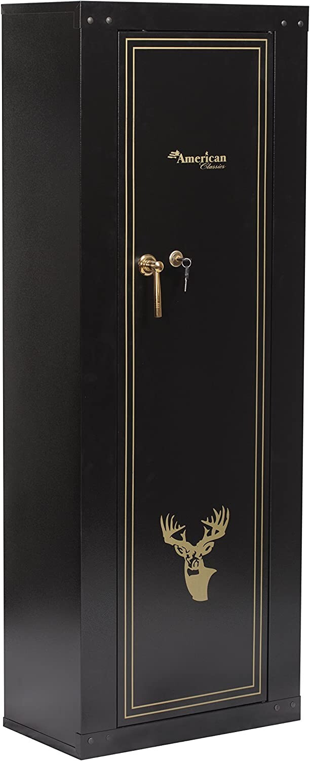 American Furniture Classics Model 910 10 Gun Metal Cabinet