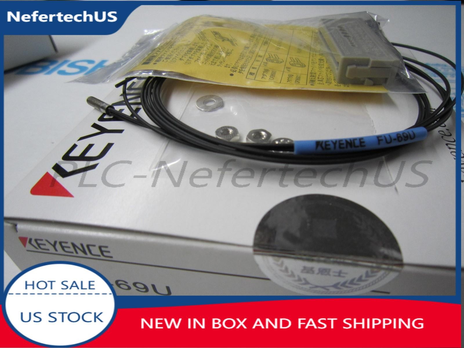 1PCS Keyence FU-69U Fiber Optic Sensor New In Box US Free TAX  US Free TAX