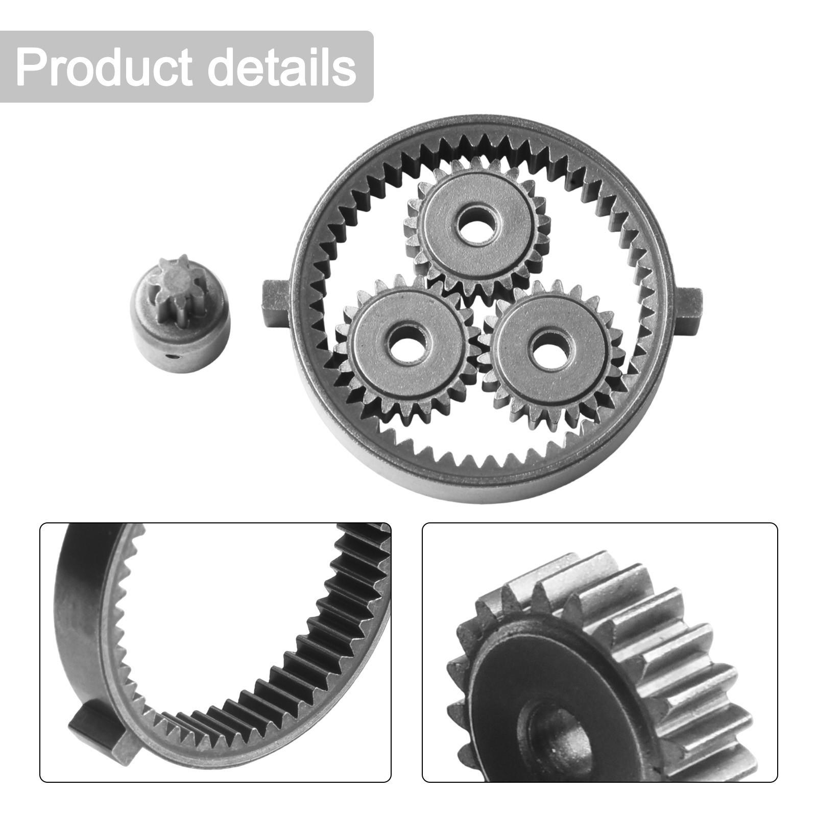 Brushless Lithium Wrench Gear Electric Drill Gear Set High Performance