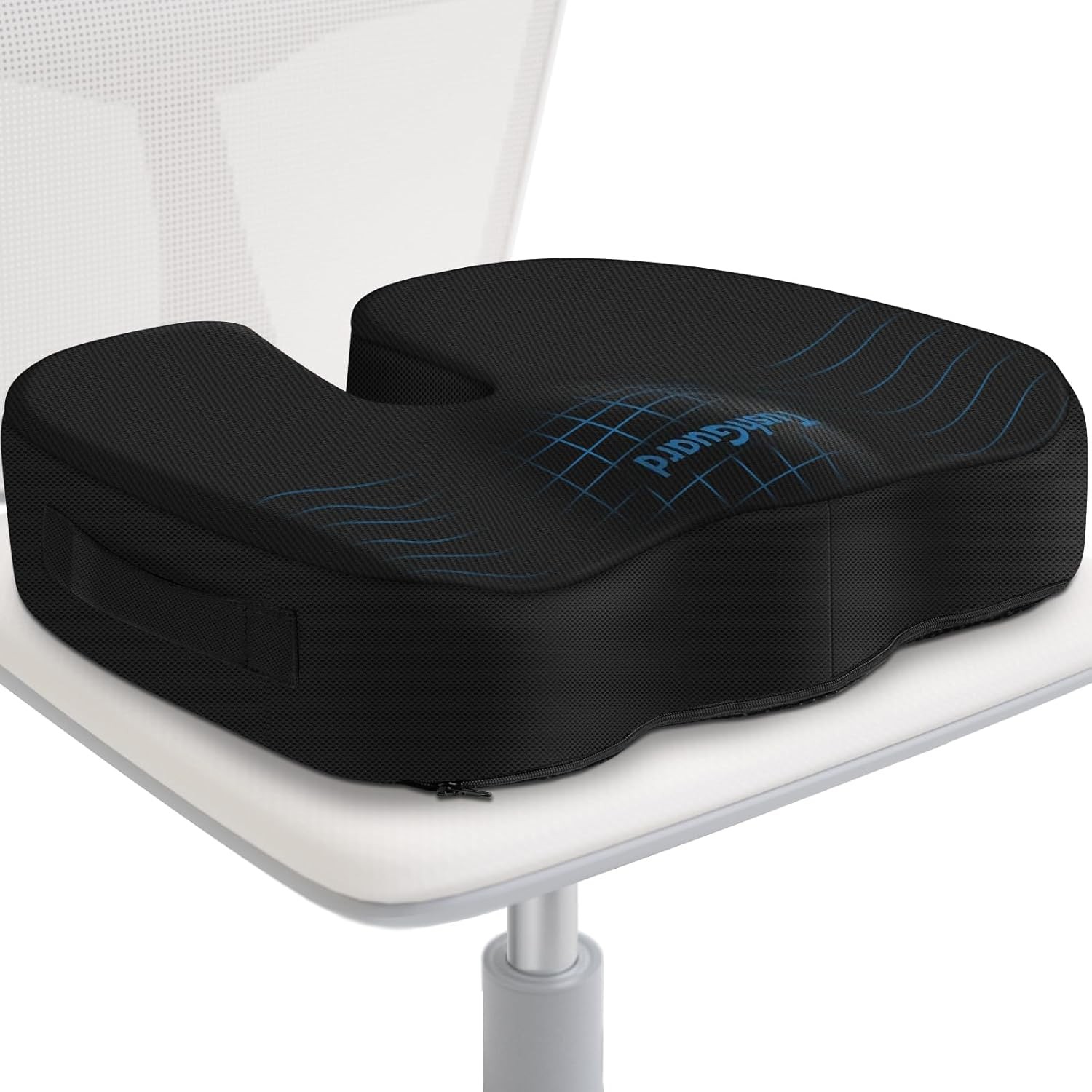 TushGuard Seat Cushion for Office Chair Memory Foam Non-Slip Desk Seat Cushion B