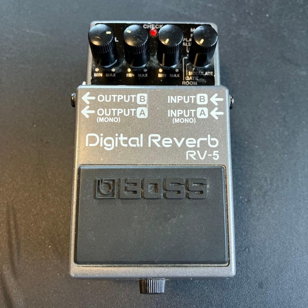 Boss RV-5 Digital Reverb Guitar Effect Pedal Test Completed