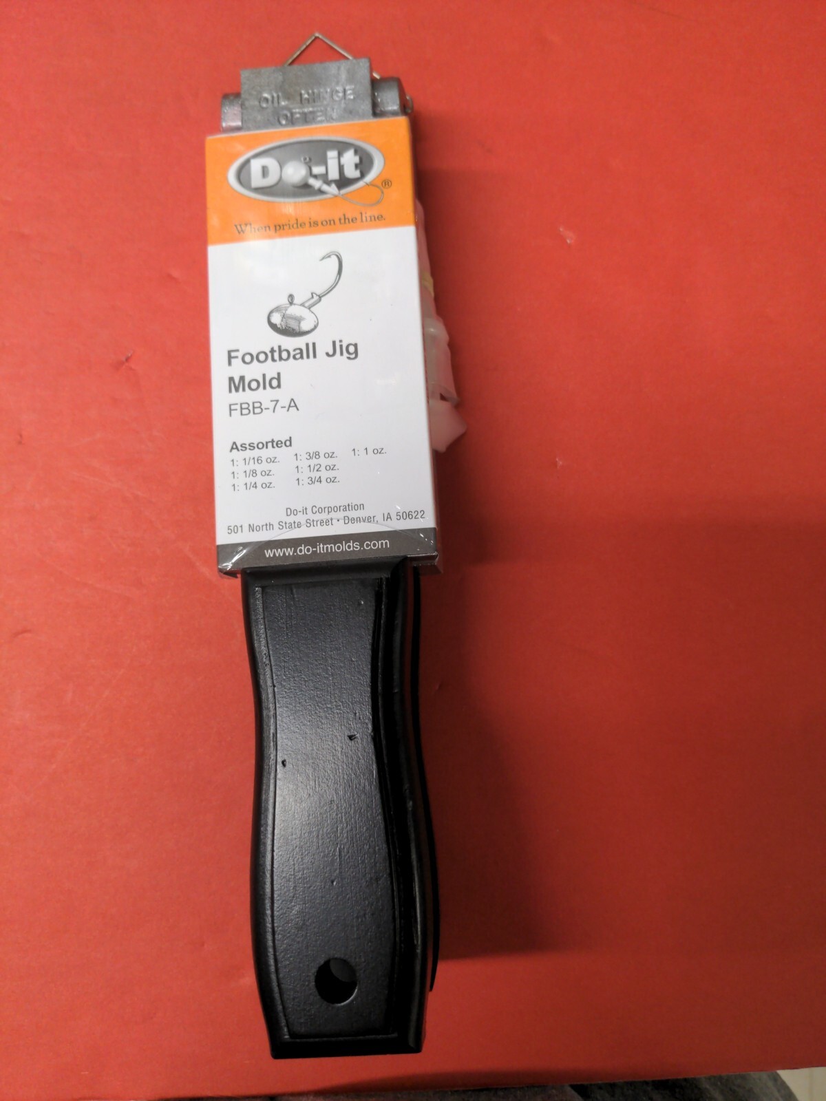 3055-Football Jig Mold-FBB-7-A