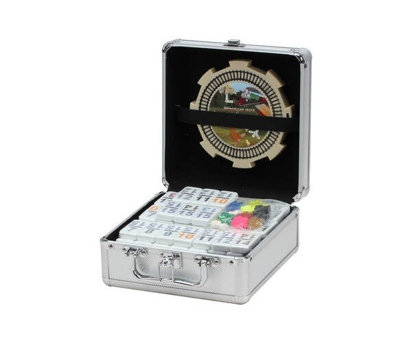 Dominoes Double 15 Color Number Professional Size Mexican Train & Hub
