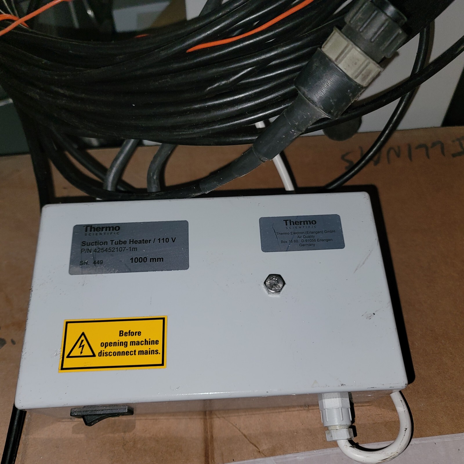 THERMO SCIENTIFIC Suction Tube Heater P/N 425452107