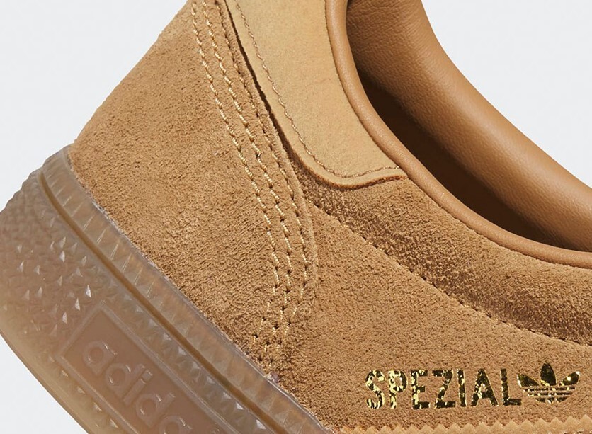 adidas Originals HANDBALL SPEZIAL JQ1741 Brown GUM MEN'S SHOES SUEDE