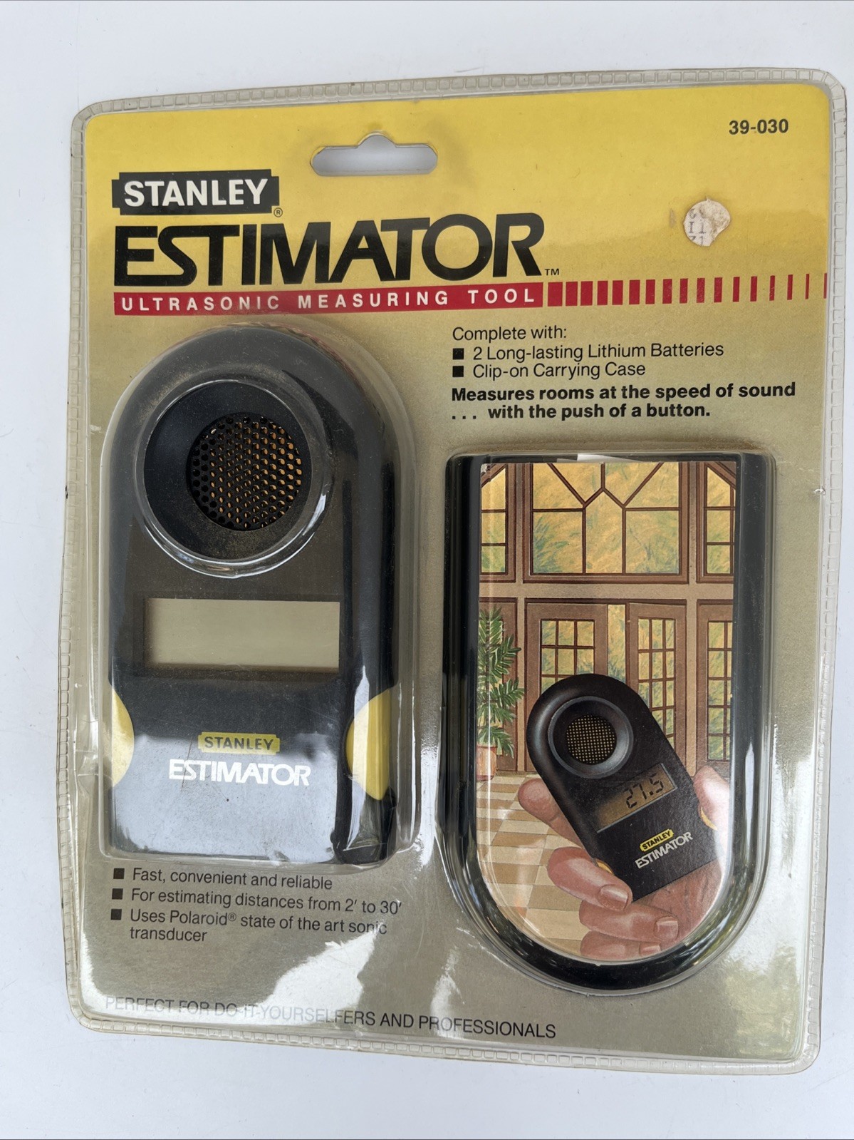 Vintage New Sealed Stanley Estimator Ultrasonic Measuring Tool 39-030 NWT
