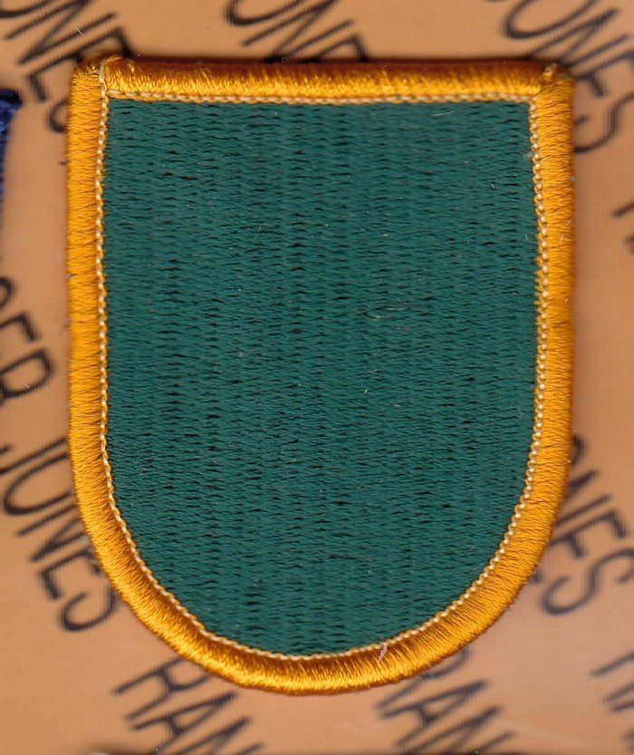 US Army Special Operations Section SHAPE Airborne beret flash patch m/e B