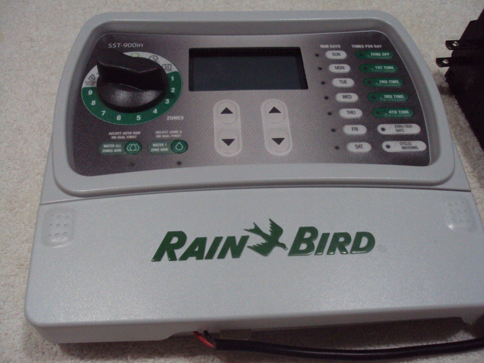 Rain Bird SST900IN Simple-to-Set Indoor Sprinkler Irrigation Timer- 9 Zone NICE
