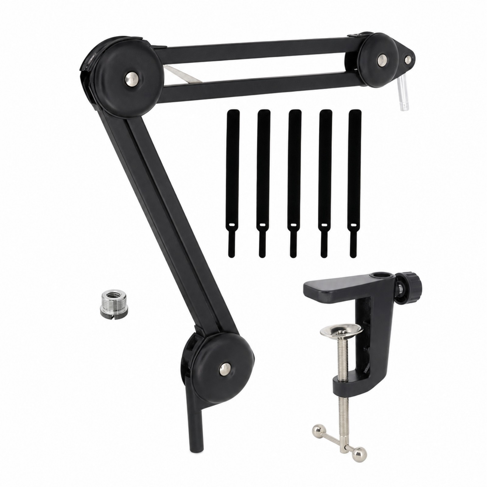 Sound Input Apparatus Stand Arm with Desk Mount Clamp Articulated for Streamers