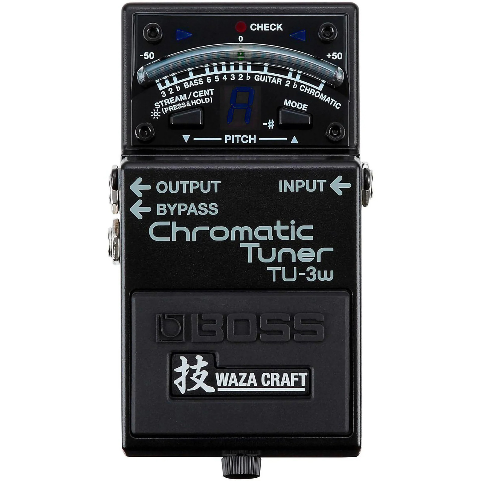 Boss TU-3W Chromatic Tuner with Waza Expertise