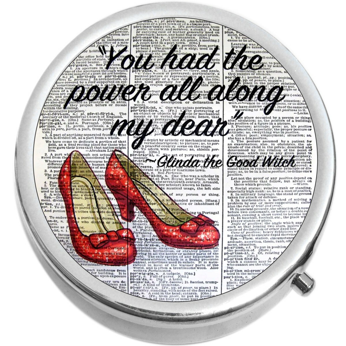 You Had the Power All Along My Dear Medical Pill Box Medicine Pill Box