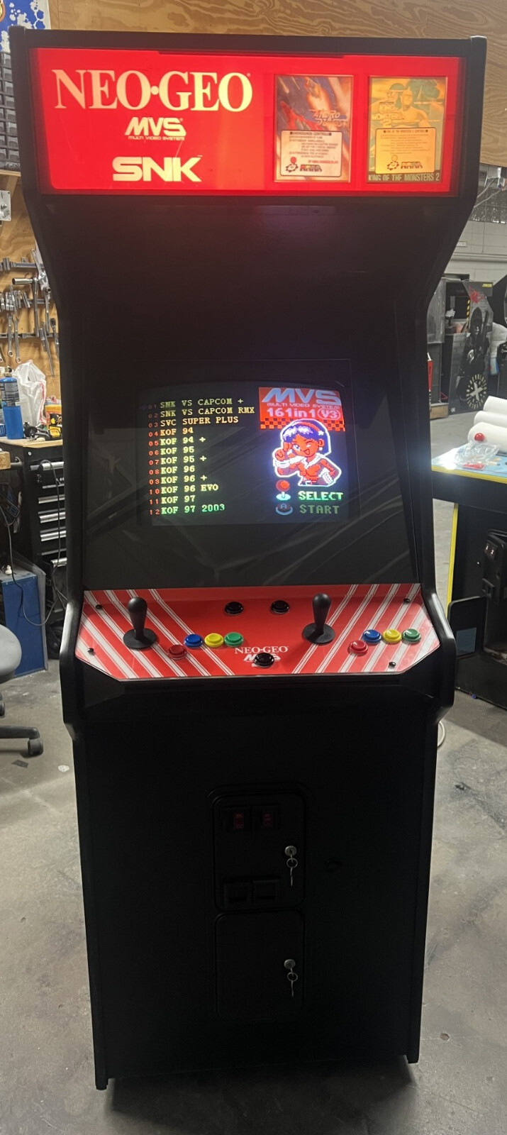 PUZZLE BOBBLE - NEO GEO ARCADE MACHINE by SNK (Excellent Condition) *RARE*