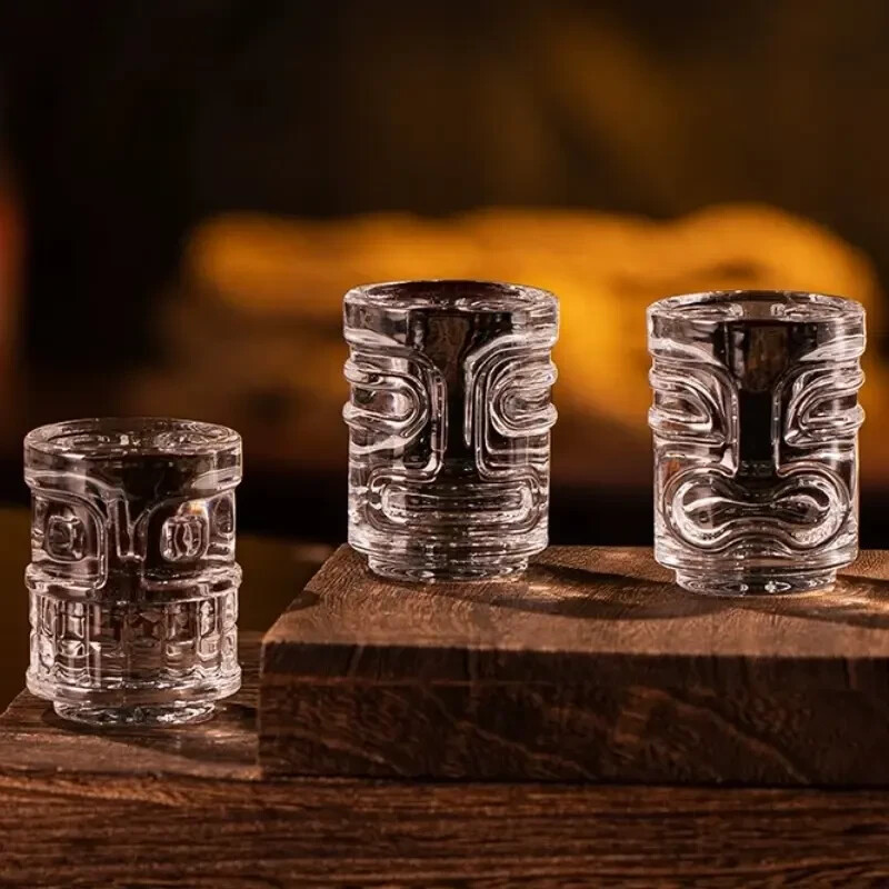Tiki Shot Glasses - 6 Pack