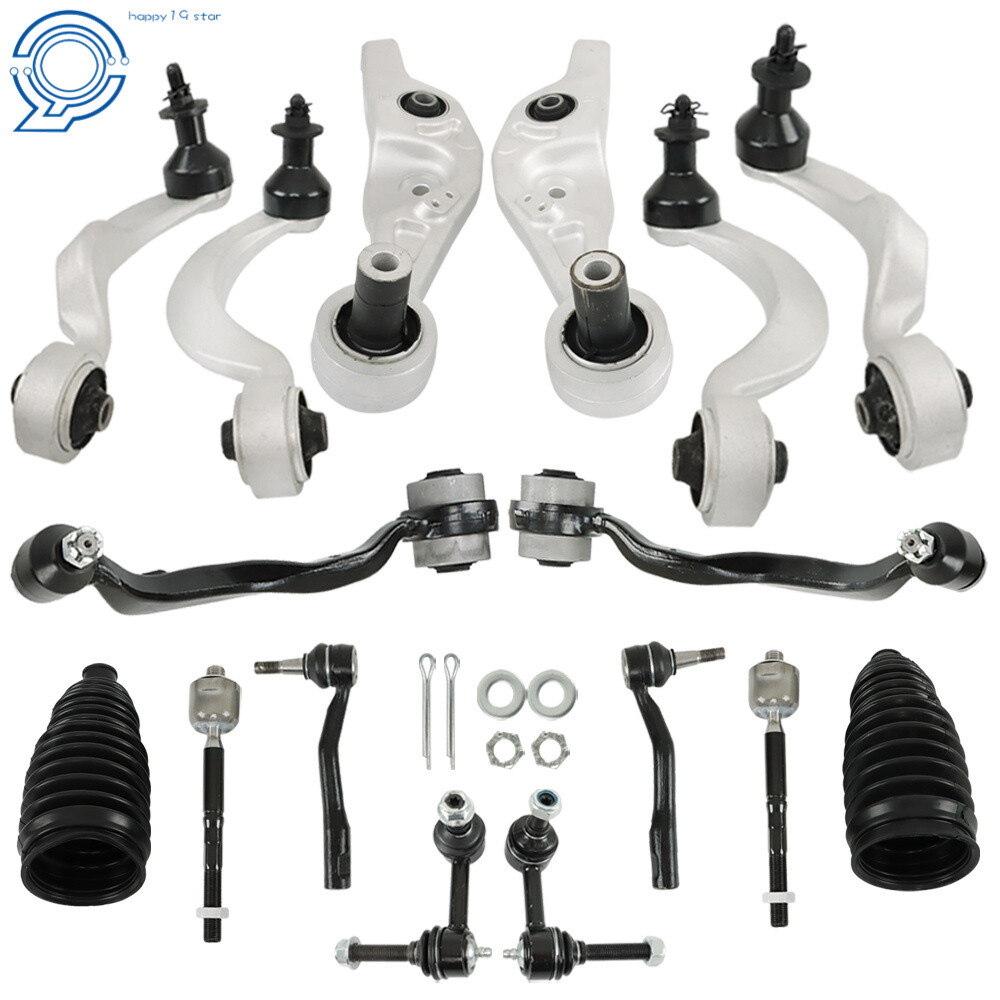 16pc Front Upper Lower Control Arm Ball joint Tie Rods for Lexus LS460 2007-2017