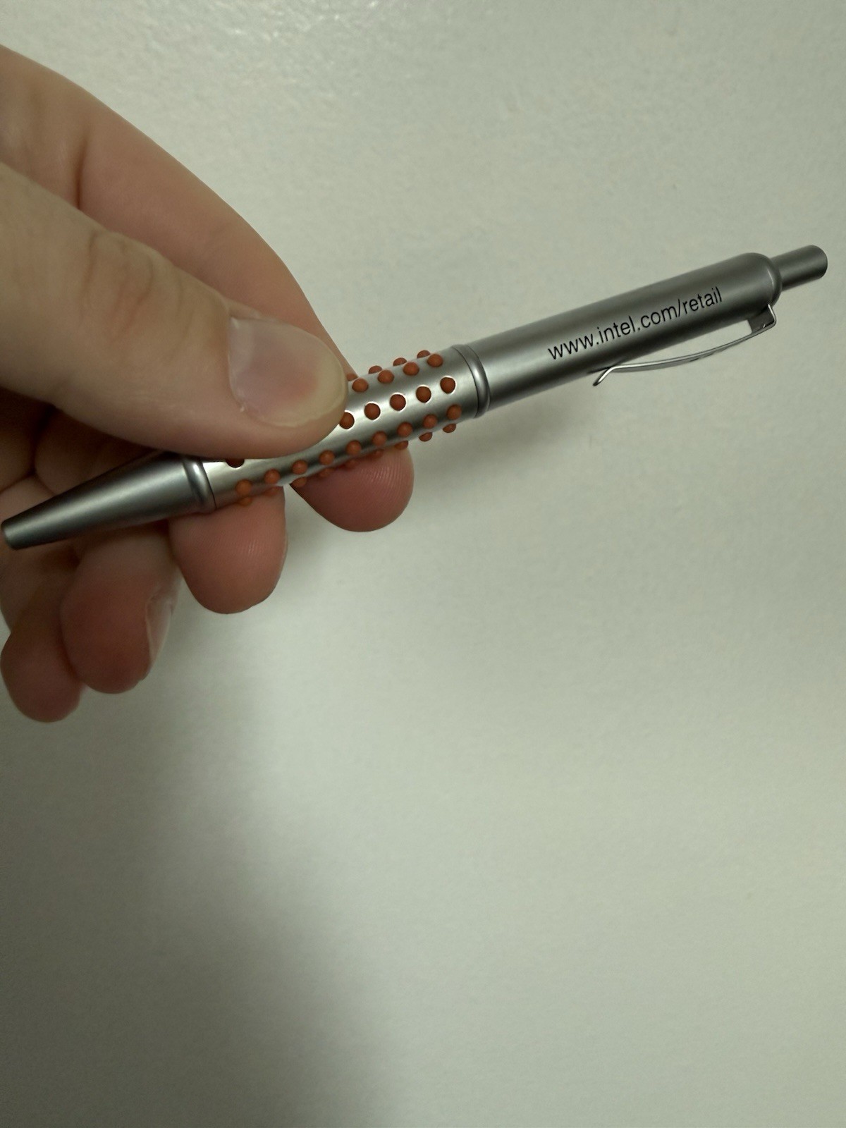 Rare Vintage Intel Pentium 4 Processor Advertising Pen Computer History Writes!