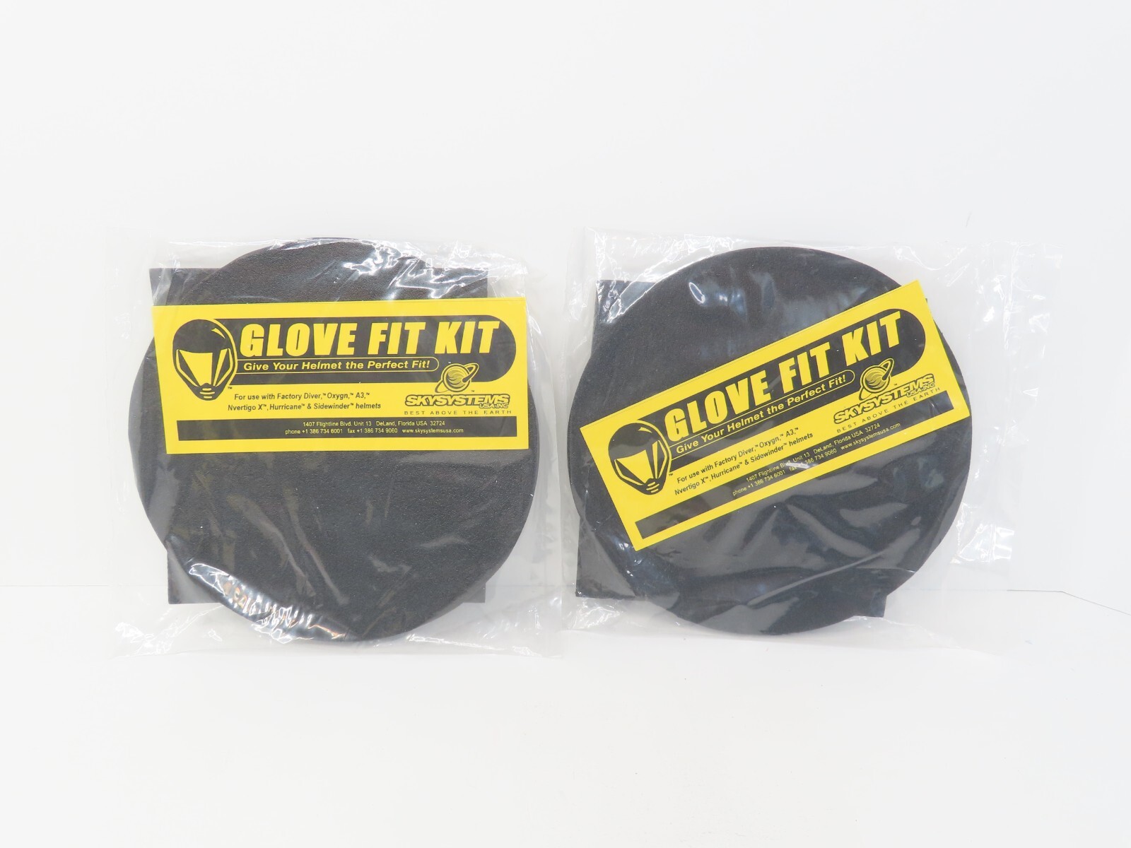 Glove Fit Kit Give Your Helmet The Perfit Fit Set Of 2 For Motorcycle Helmets