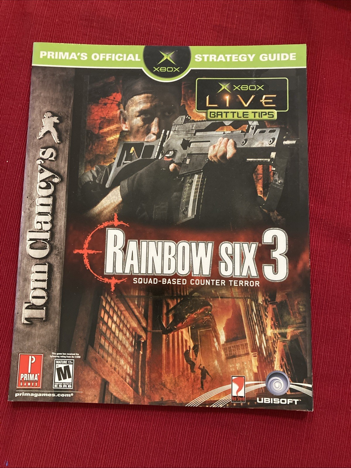 Rainbow Six 3 Counter Prima Official Strategy Guide Xbox Ubisoft Tom Clancy