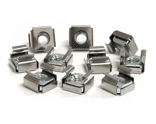 StarTech M6 Cage Nut - Cage Nut - 50 / Pack (cabcagenuts6)