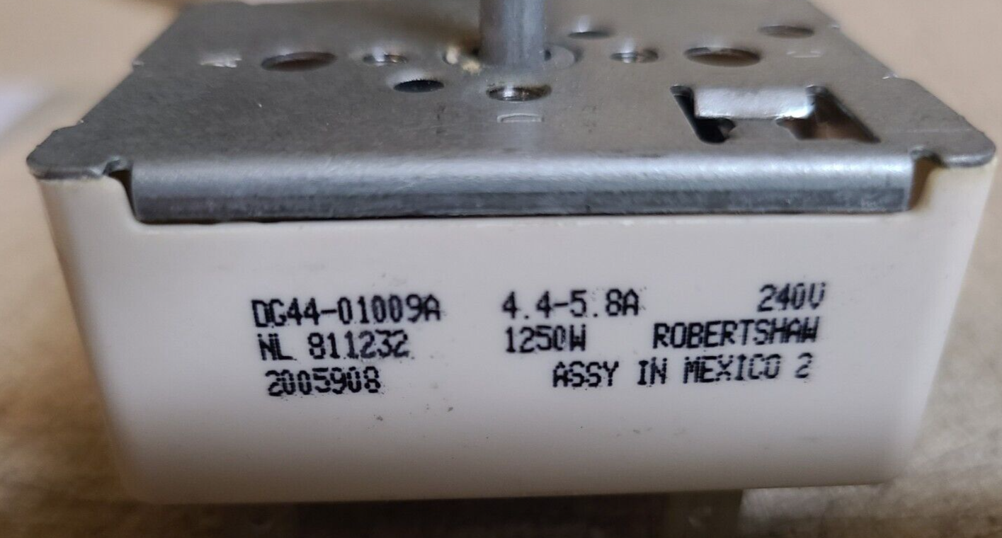 OEM Samsung Range Surface Element Control Switch DG44-01009A