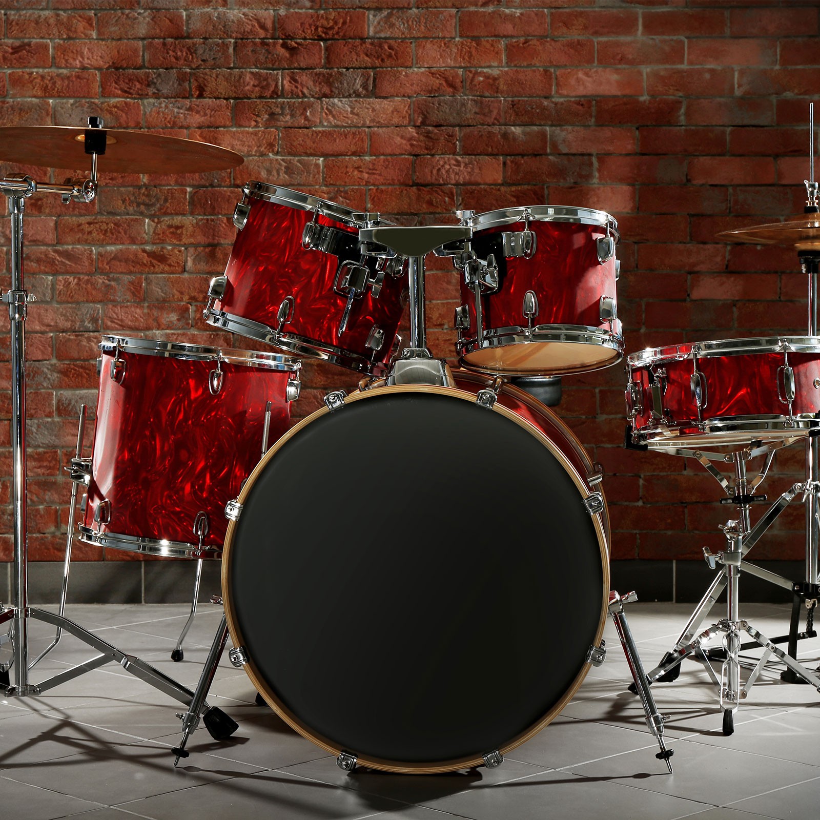 8 Inch Drum Head Drum Skin Drum Player Gift Transparent 2pcs