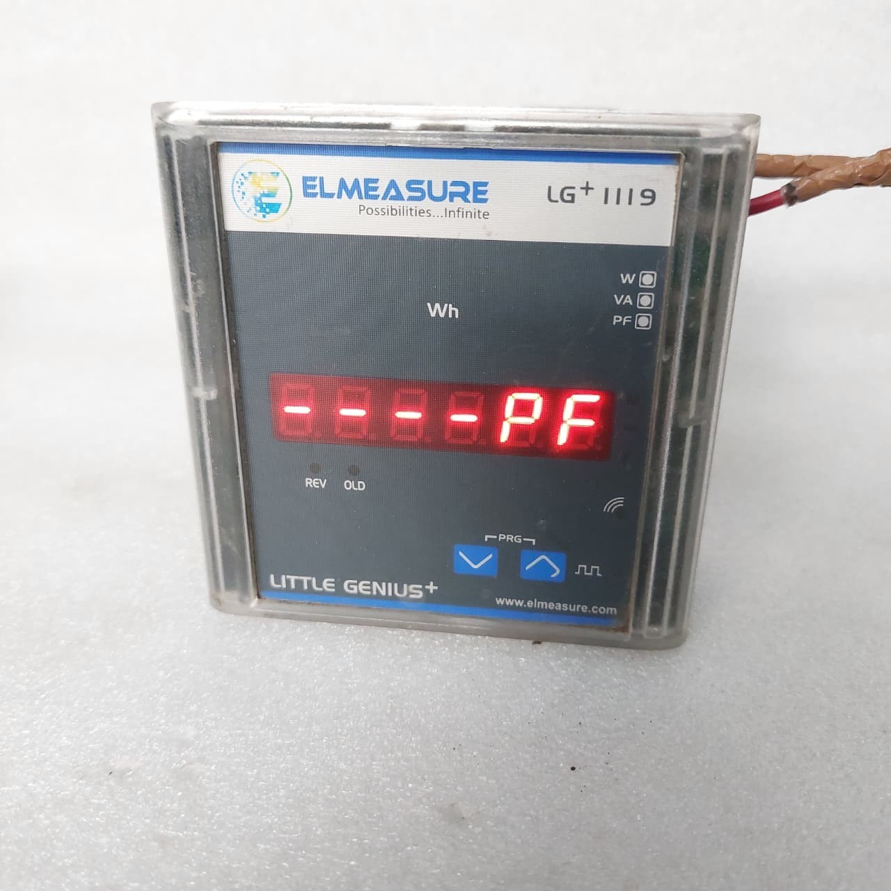 ELMEASURE MODEL.LG+1119... MULTIFUNCTION ENERGY METER ( PENEL METER )