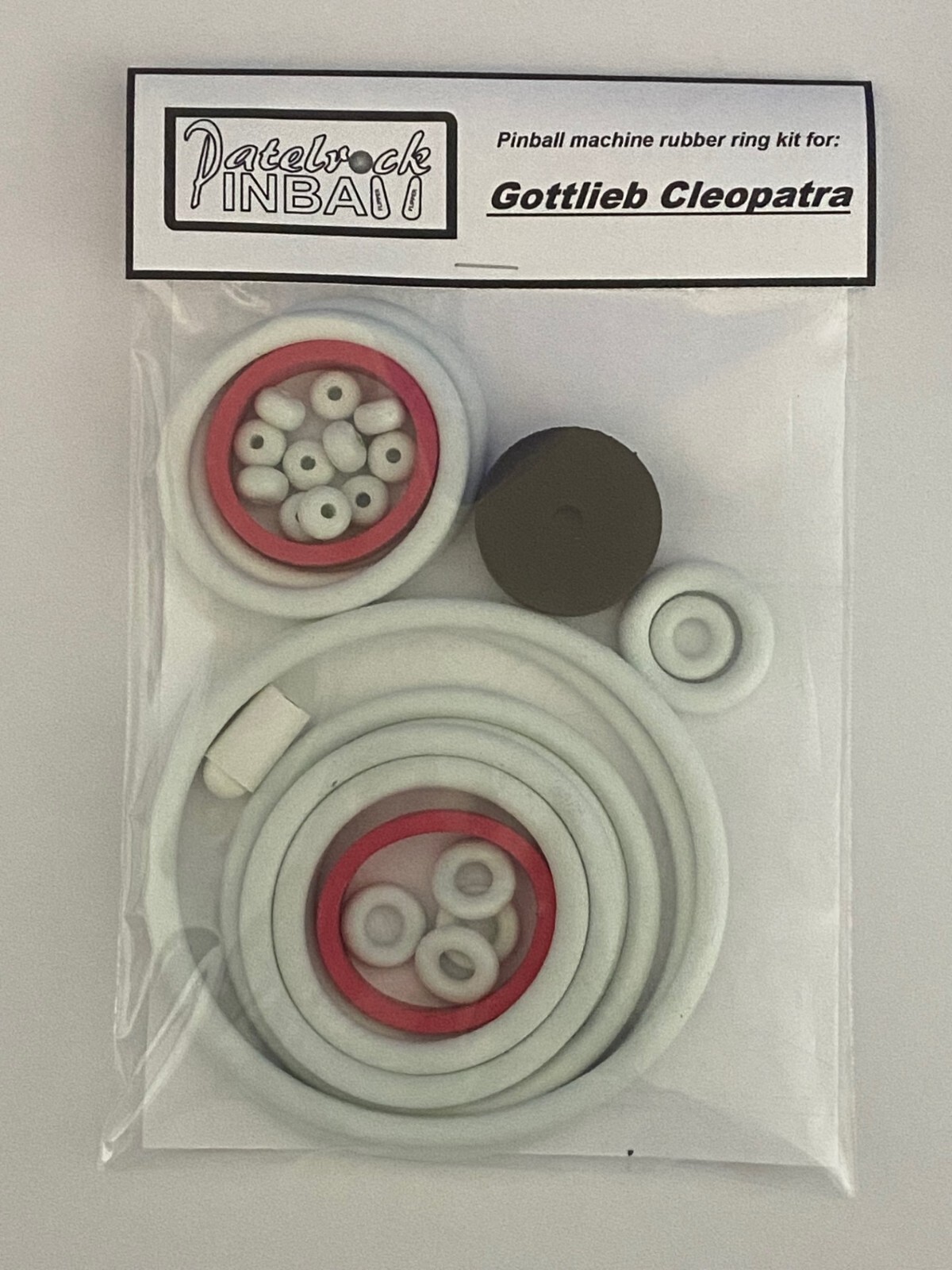 1977 Gottlieb Cleopatra Pinball Machine Rubber Ring Kit