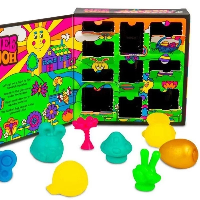 Golden Egg Hunt Squishy Blind Box Surprise Stress Relief Easter Gift for Kids