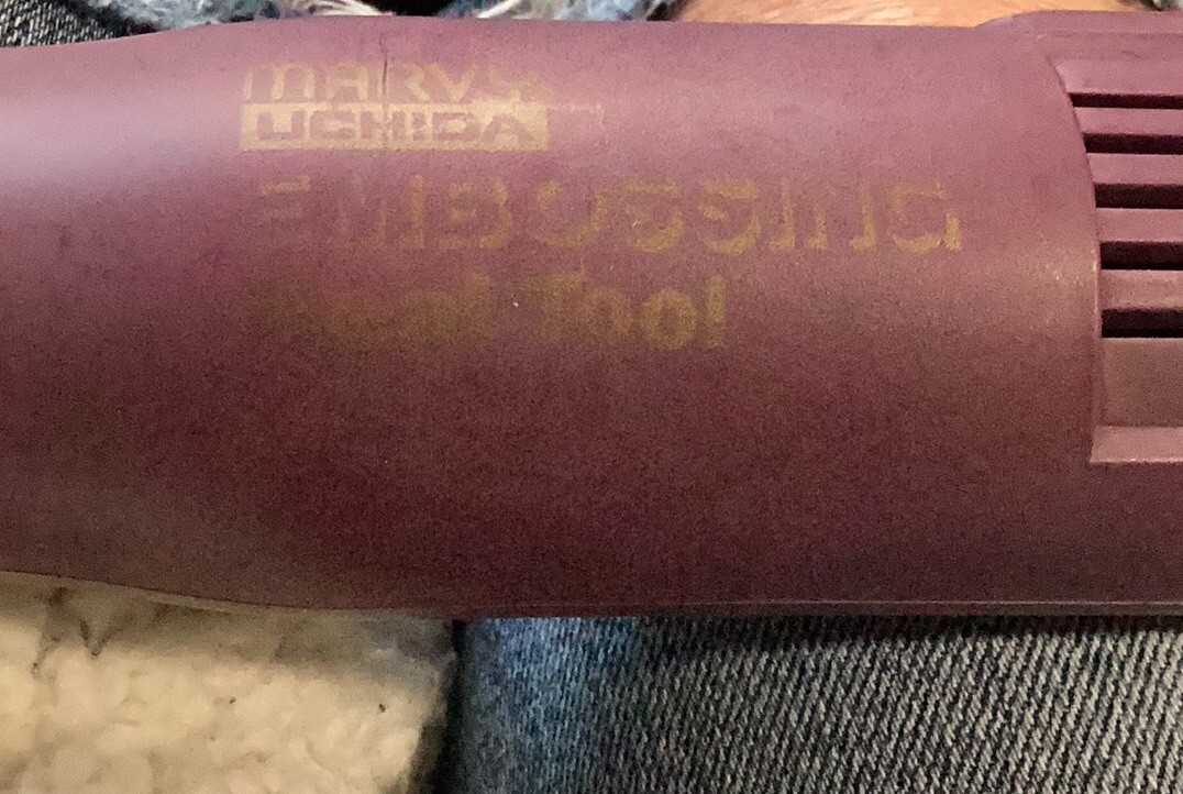 Embossing heat tool by Marvy Uchida. Model 2000II.