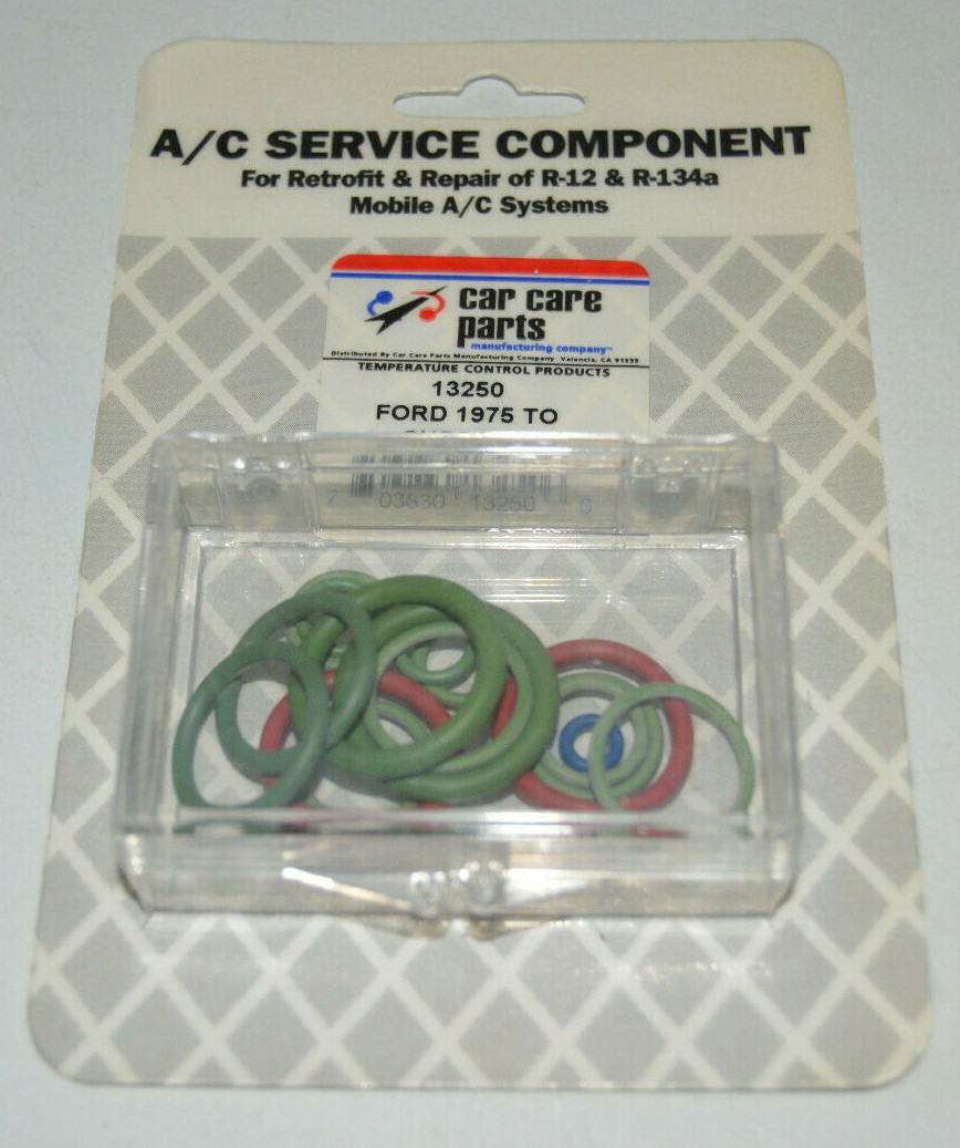 Mobile A/C Systems Retrofit of R-12, R-134a O-Ring Assortment 13250 FORD 1975 up