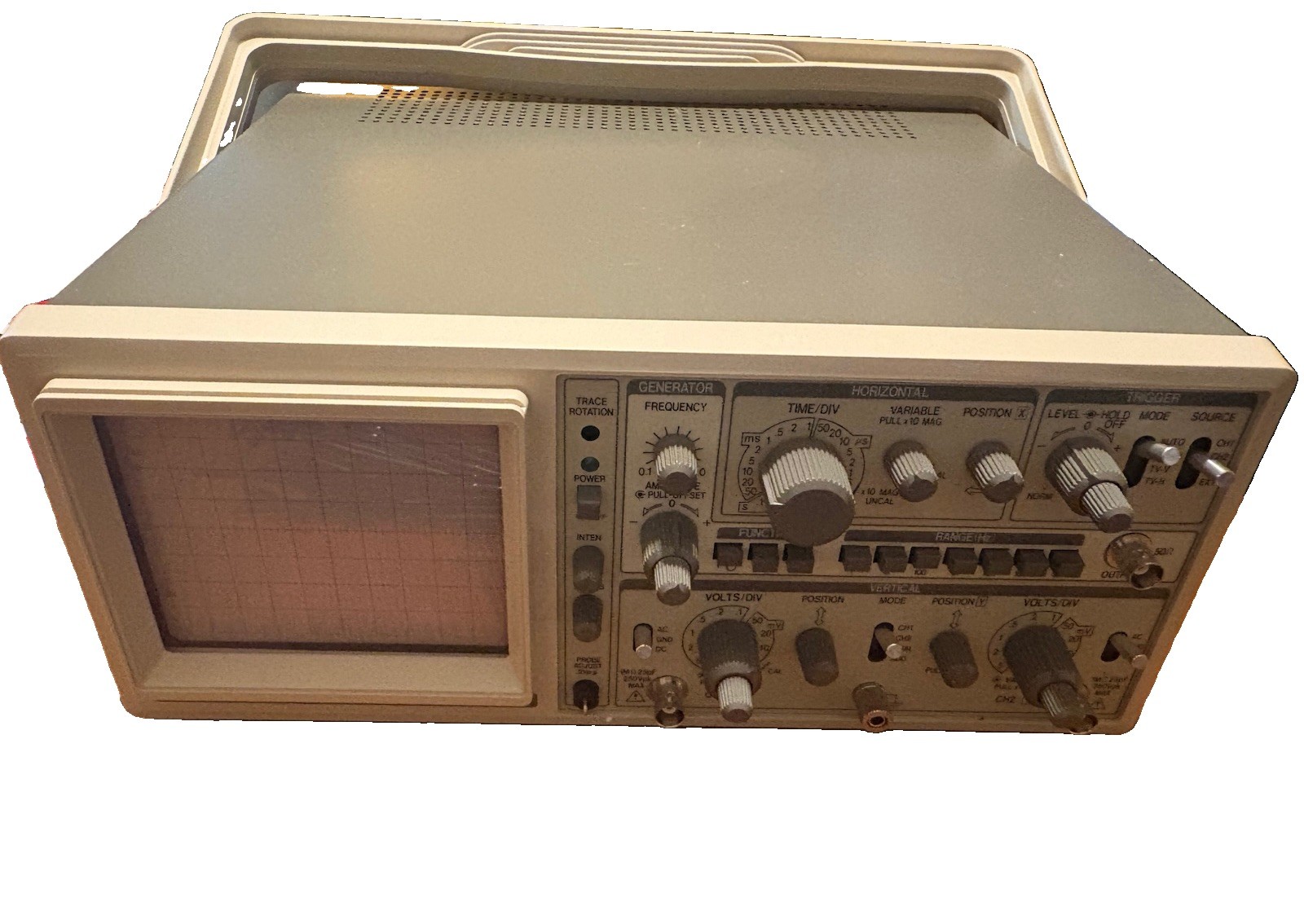 Goldstar OS-9020G Oscilloscope 20mhz 115vac