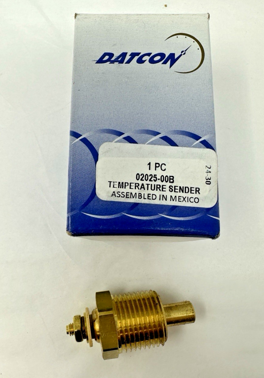 New Datcon High Range Temperature Sender 100-280°F and 140-320°F   1/2"-14 NPTF