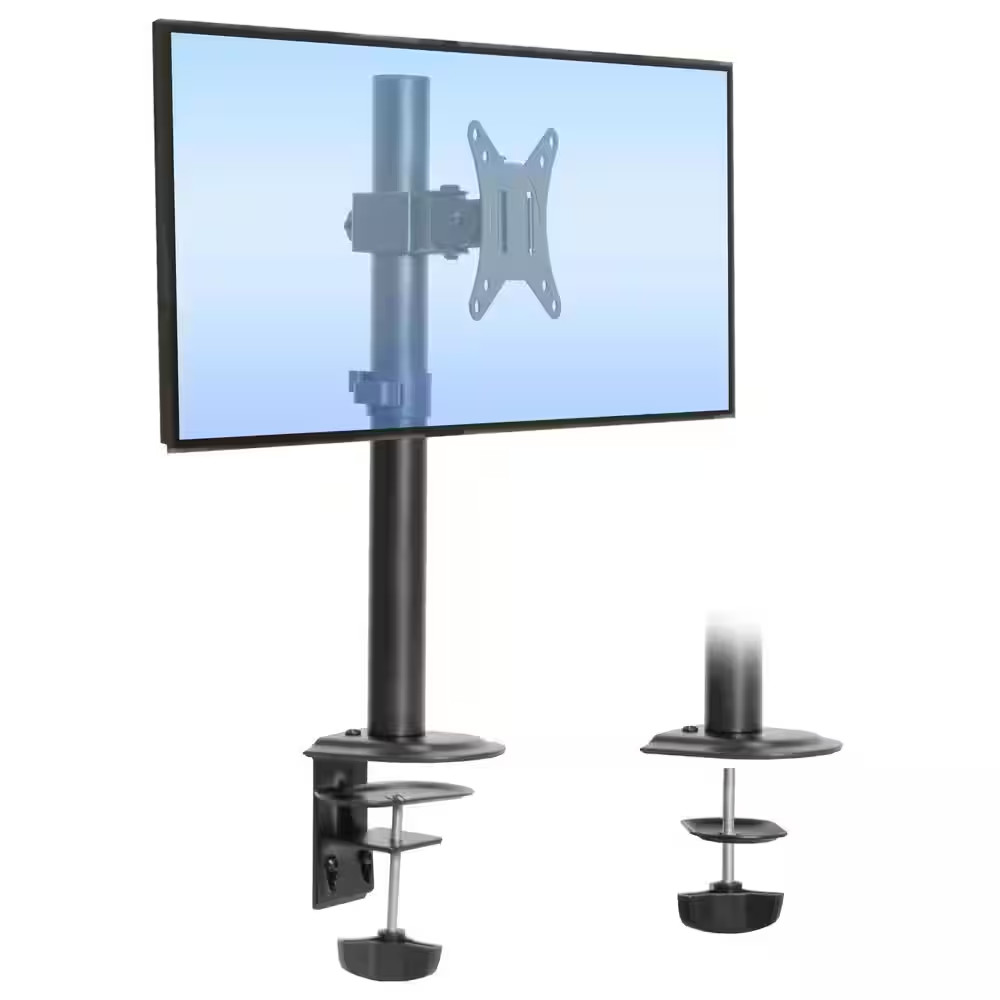 Black Monitor Desk Mount for Monitors 17 In. to 32 In.