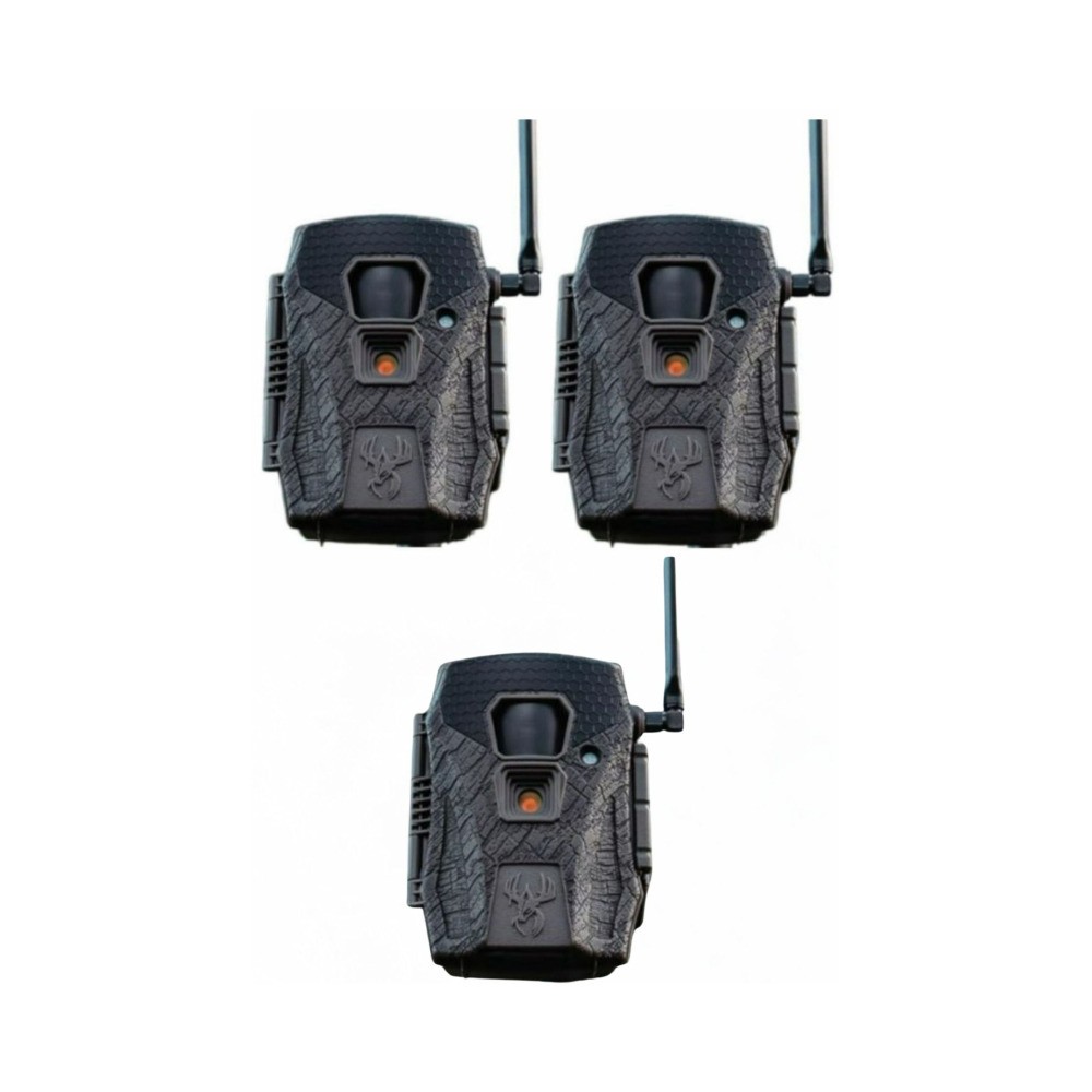 Wildgame Terra XT 2.0 24MP Cellular Trail Camera 720P Video 3 Pack HUNTING