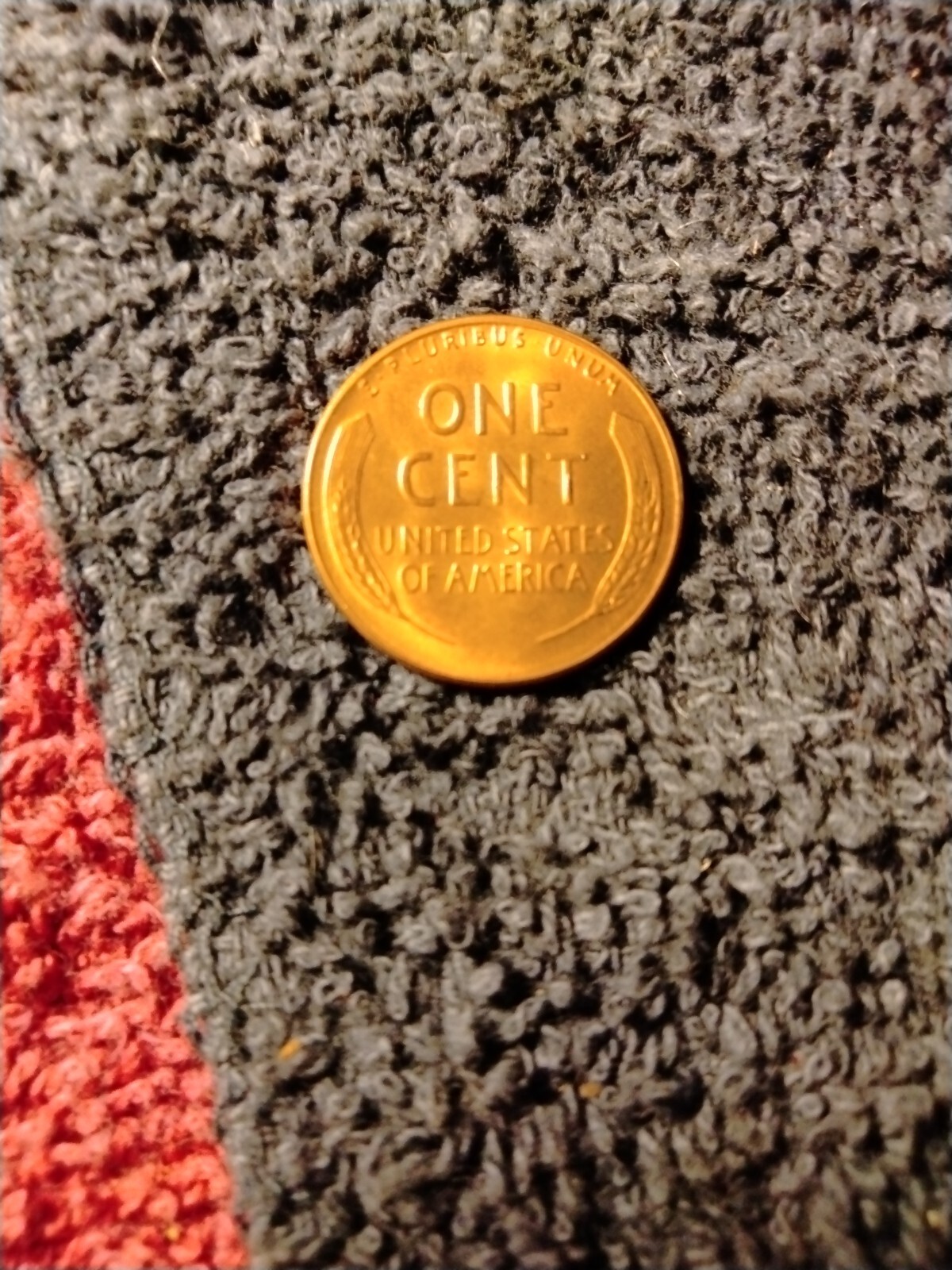 1956 P Lincoln Wheat Cent Retained Die Breaks Die Breaks
