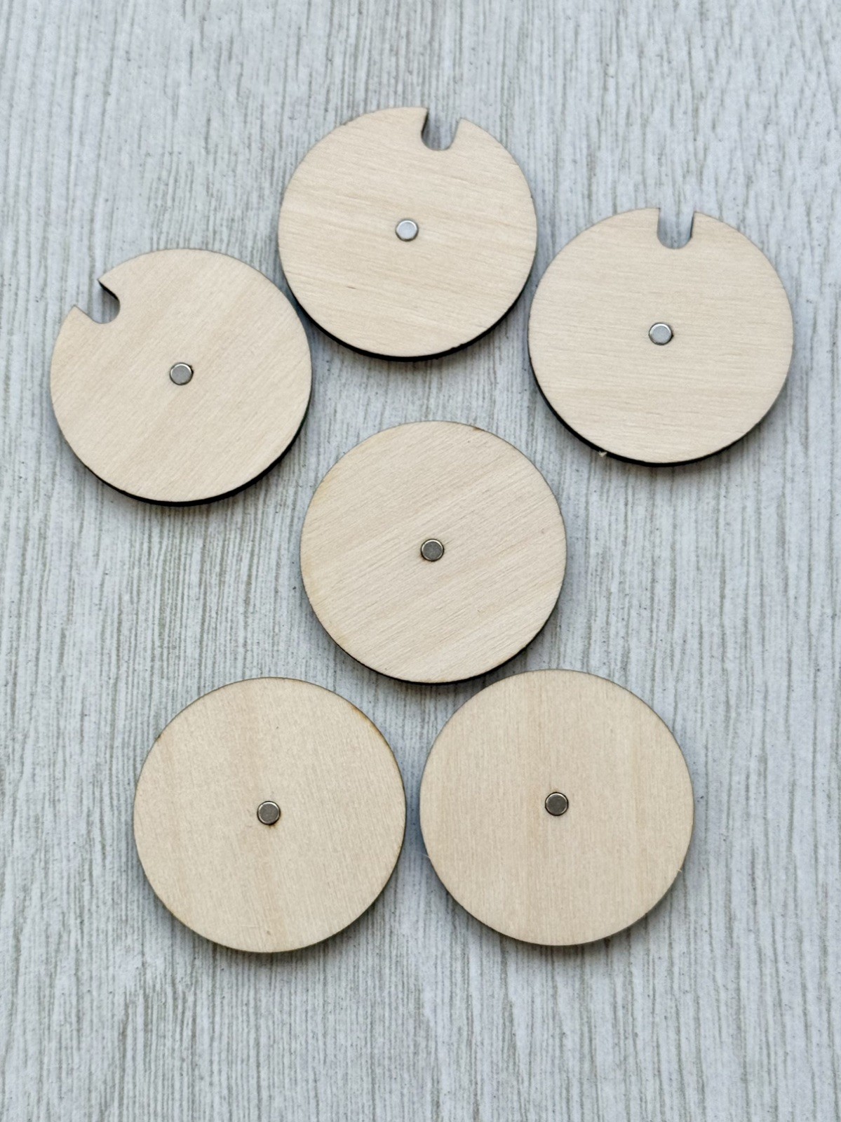 Warhammer 40k Dark angels 0-20 engraved wound counter wooden tracker set of 3