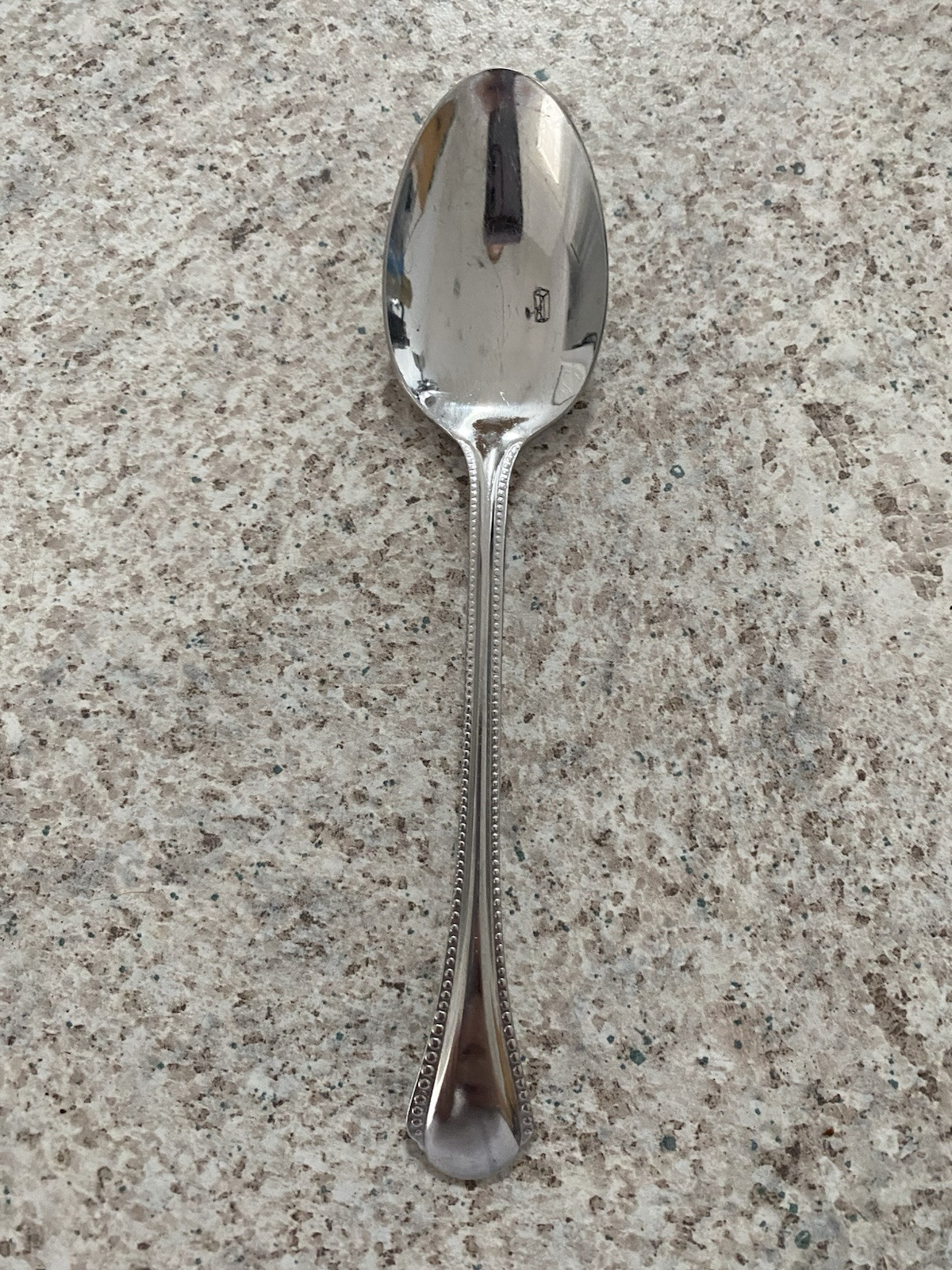 PFALTZGRAFF Pearl Stainless Beaded Table Spoon  EUC